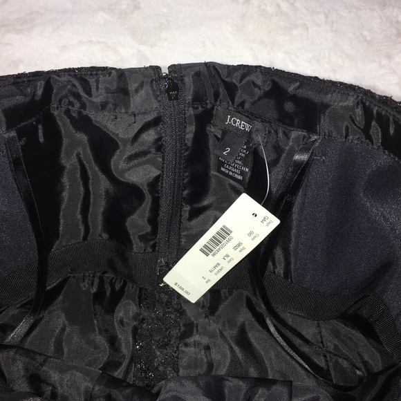 J. Crew Tinsel Lace Dress NWT Size 2 - Picture 6 of 8